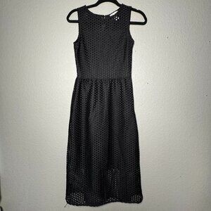 H&M Black Mesh Dress